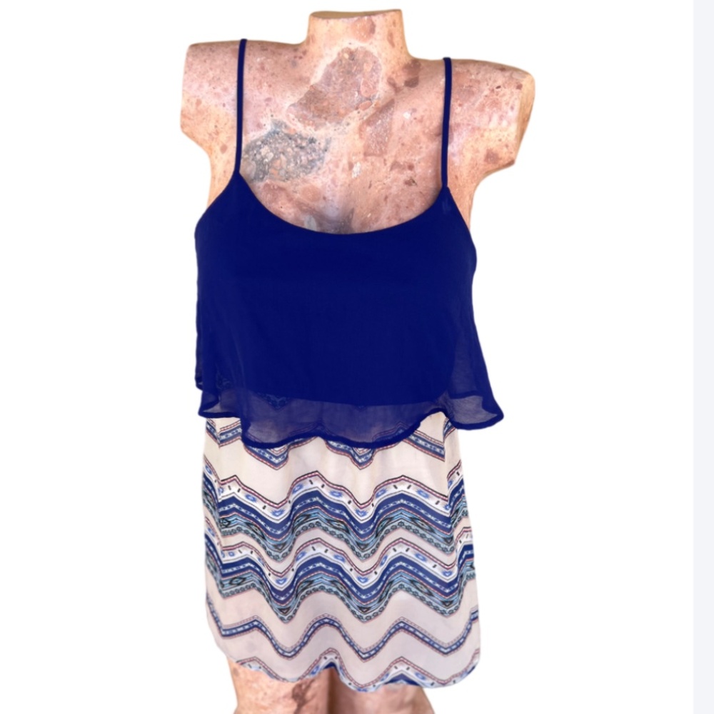 Chevron Emerald Sundae Dress